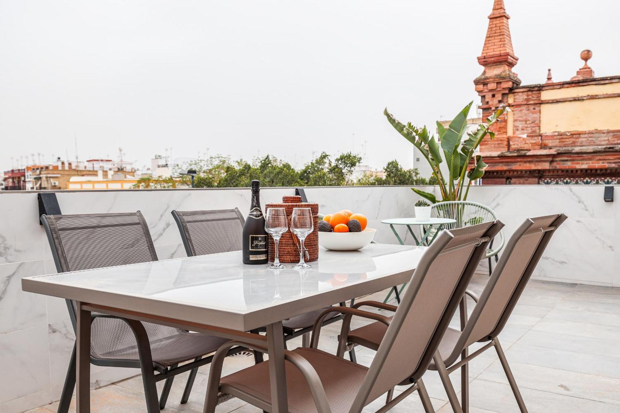 Fantastico Atico 2 Hab Y Gran Terraza Privada Διαμέρισμα Σεβίλλη Εξωτερικό φωτογραφία