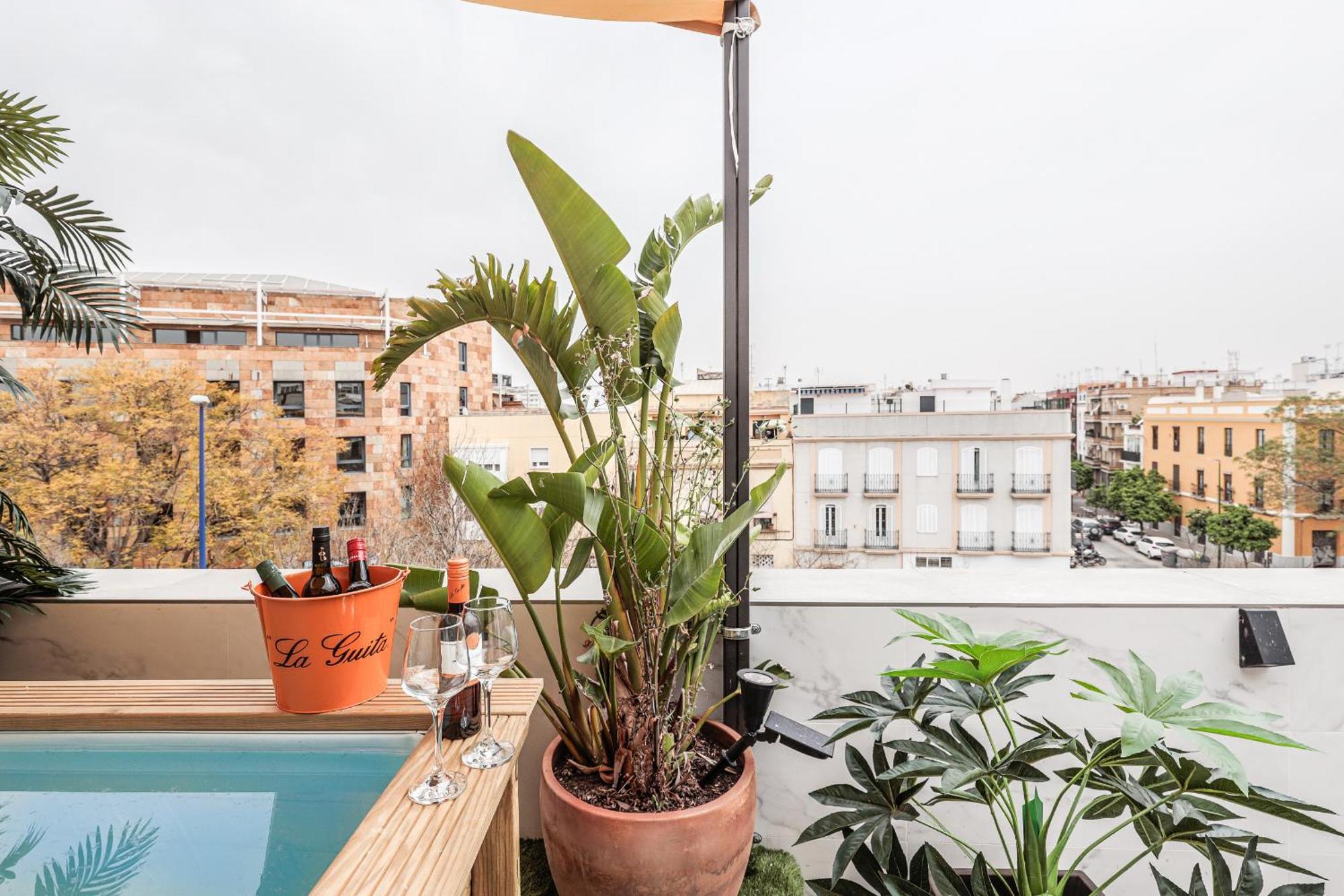 Fantastico Atico 2 Hab Y Gran Terraza Privada Διαμέρισμα Σεβίλλη Εξωτερικό φωτογραφία
